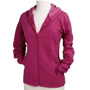 Vera Bradley Lounge ZIP Hoodie In Wild Berry Color. New, Sealed! Women's S 4-6